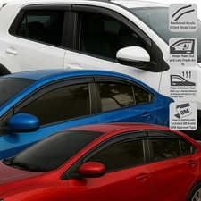 Viseira protetora de chuva 4 peças defletor de canal externo para Chevrolet Sonic Sedan 2017-2018 comprar usado  Enviando para Brazil
