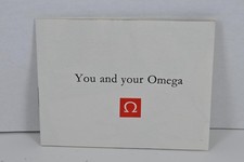 Omega omega booklet for sale  ASHTON-UNDER-LYNE