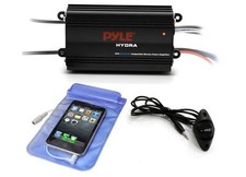 Amplificador marinho Pyle 200W RMS 4 canais - Bluetooth sem fio comprar usado  Enviando para Brazil