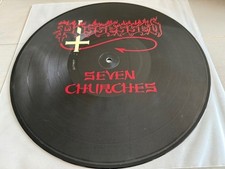 POSSESSED - SEVEN CHURCHES LIM. NUM. PICTURE DISC 1996      SLAYER,DEATH,AUTOPSY, usado comprar usado  Enviando para Brazil