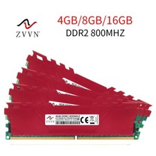 16GB 8GB 4GB DDR2 800MHz PC2-6400U 240Pin intel DIMM Pamięć RAM RED DE na sprzedaż  Wysyłka do Poland