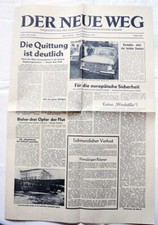 Ddr zeitung weg gebraucht kaufen  Schkopau