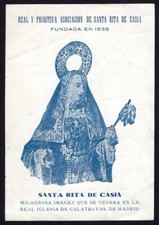 Image pieuse ancianne de Santa Rita de Casia estampa santino holy card comprar usado Image pieuse ancianne de Santa Rita de Casia estampa santino holy card comprar usado  Enviando para Brazil