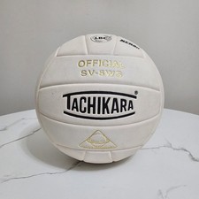 Vôlei composto de microfibra Tachikara SV-5WS Sensi-Tec branco, usado comprar usado  Enviando para Brazil