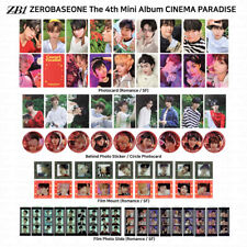 Cartão fotográfico filme adesivo oficial ZEROBASEONE ZB1 4º mini álbum CINEMA PARADISE comprar usado  Enviando para Brazil