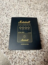 Pedal de efeitos de ganho e distorção Marshall JCM800 preto e dourado, usado comprar usado  Enviando para Brazil