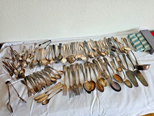 Konvolut versilbertes bestecke gebraucht kaufen  Allenbach, Herborn, Sien