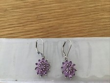 Sterling silver amethyst for sale  WARMINSTER
