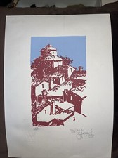 Serigrafia lello barresi usato  Ariccia