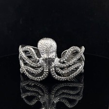 Pulseira de prata esterlina 925 Ocean Spirit polvo punho criatura comprar usado  Enviando para Brazil