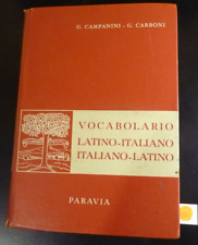 Vocabolario latino italiano usato  Pomaretto