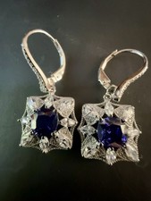 Qvc diamonique blue for sale  NORWICH