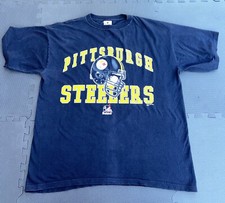 Camiseta Pittsburgh Steelers XL capacete Ridell preta vintage 1998 comprar usado  Enviando para Brazil