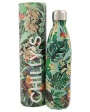 Garrafa térmica de aço inoxidável Chilly`s Toucan Tropical Edition 750ml comprar usado  Enviando para Brazil