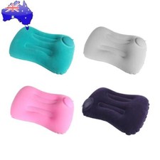 Inflatable Camping Pillow Neck Support Cushion Portable Comfy Ergonomic Pillows comprar usado  Enviando para Brazil