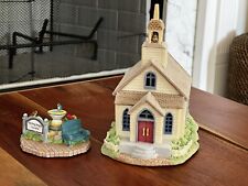 Vila iluminada igreja e banco por Avon testado funciona caixa aberta comprar usado  Enviando para Brazil