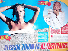 Clippings alessia marcuzzi usato  Trieste