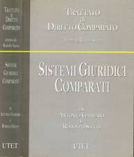 Sistemi giuridici comparati. usato  Italia