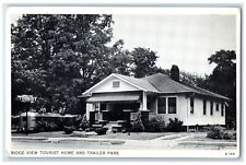 Cartão postal vintage 1940 Ridge View Tourist Home Trailer Park Chattanooga Tennessee comprar usado  Enviando para Brazil