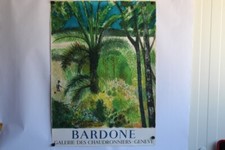 Bardone affiche lithographiée d'occasion  Seyssel