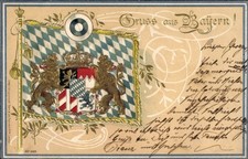 Präge wappen litho gebraucht kaufen  Berlin