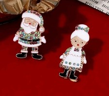 Christmas earrings santa for sale  Sulphur Springs