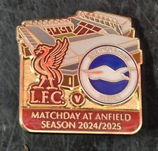 Liverpool brighton matchday for sale  LIVERPOOL