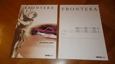 Dépliant opel frontera d'occasion  Nantes-