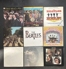 Beatles Vinyl Records. Help Abbey Rd Sgnt Pepper White Lp Poster See Description, usado comprar usado  Enviando para Brazil
