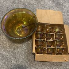 Vintage amber carnival for sale  DARTFORD