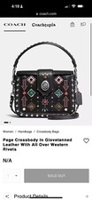 Coach page cross for sale  Groton