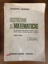 Istituzioni matematiche per usato  Palermo