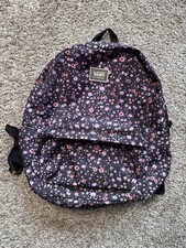 Mochila Vans Old Skool floral preta flores rosa laptop bolsa escolar, usado comprar usado  Enviando para Brazil