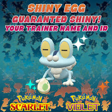 Usado, FROAKIE POKEMON VIOLETA ESCARLATE ✨ OVO BRILHANTE 6 IV ✨ PERSONALIZADO DISPONÍVEL ✨ comprar usado  Enviando para Brazil