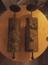 Pair vintage rustic for sale  DEREHAM