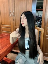 Cabelo humano rabo de cavalo corte de cabelo fresco muito longo, extremamente grosso ENORME rabo de cavalo 7,16 oz comprar usado  Enviando para Brazil