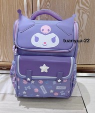 Mochila Kuromi Melody Cinnamoroll satchel ombro proteção coluna bolsa escolar comprar usado  Enviando para Brazil