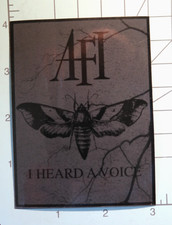 AFI "Eu ouvi uma voz" DVD ao vivo adesivo de lançamento vintage, rock, alt, punk comprar usado  Enviando para Brazil