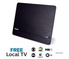 Antena amplificada PHILIPS HD Elite localizador de sinal alcance de 60 milhas (10 pés coaxial) comprar usado  Enviando para Brazil