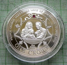 TRISTAN DA CUNHA Elizabeth II 2008 UMA COROA Primeiro Aniversário do Príncipe George UNC comprar usado  Enviando para Brazil