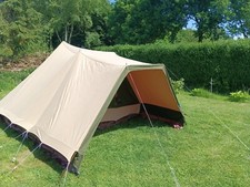 Zelt braun baumwollzelt gebraucht kaufen  Mönchengladbach