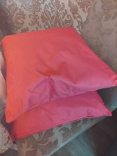 Pink outside cushions for sale  DONCASTER
