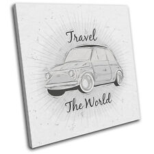 Travel car illustration for sale  UK