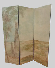 Paravent feuilles peintes d'occasion  Templemars