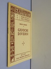 Giuochi diversi biblioteca usato  Salerno