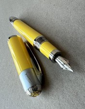 Caneta-tinteiro Montblanc Ferrari amarela 0,5 mm colecionável ferramenta de escrita para presente comprar usado  Enviando para Brazil