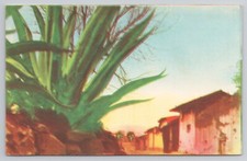 Pintoresco Pueblito de Jilotepec MX México 1939 Arte Postal por Luis Márquez segunda mano  Embacar hacia Mexico