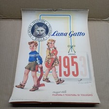 Calendario pubblicitario lana usato  Cuneo