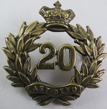 Military brass glengarry for sale  LONDON