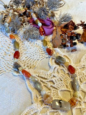 Collier perles pierre d'occasion  Moissac